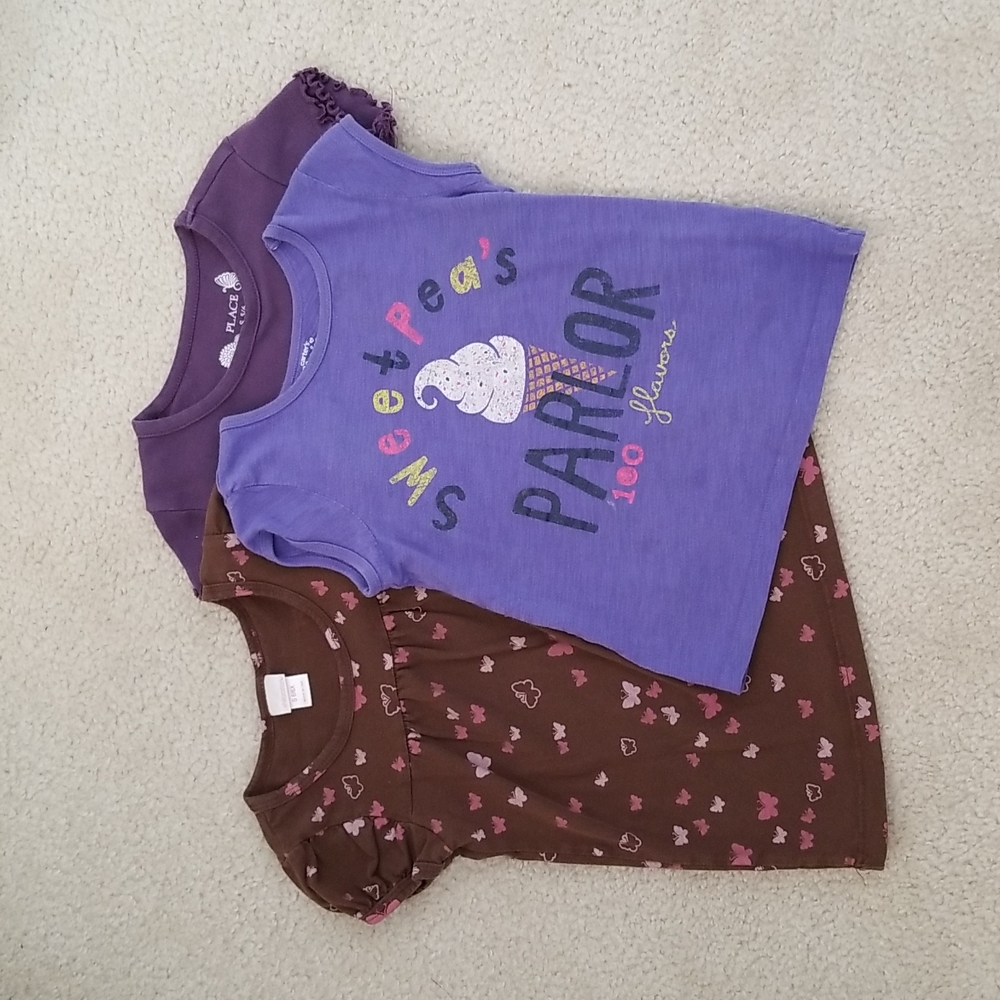Bundle of Three Girls Size S Tops